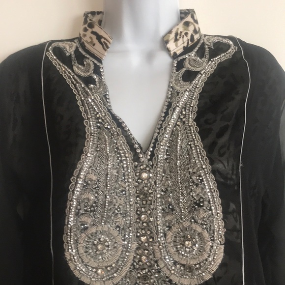 Women’s 2 piece Indian Pakistani suit size L - Picture 2 of 6